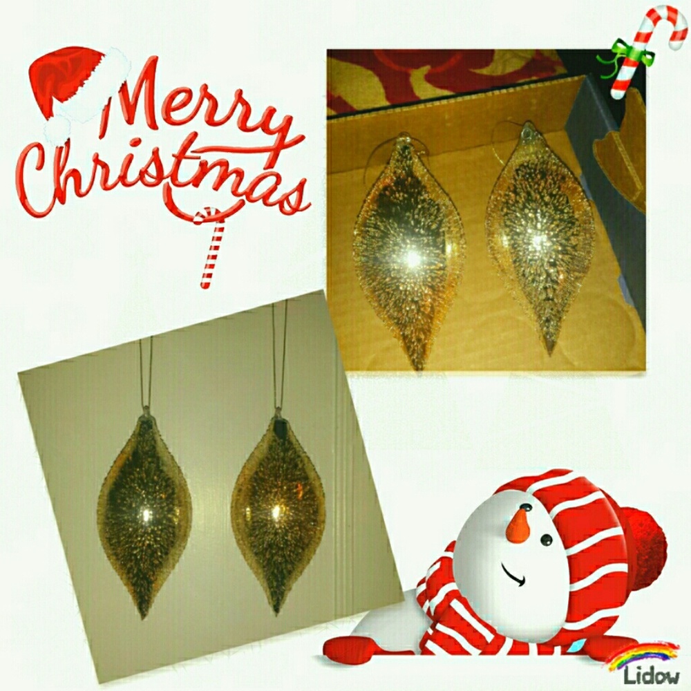 Vintage Glass Christmas Ornaments